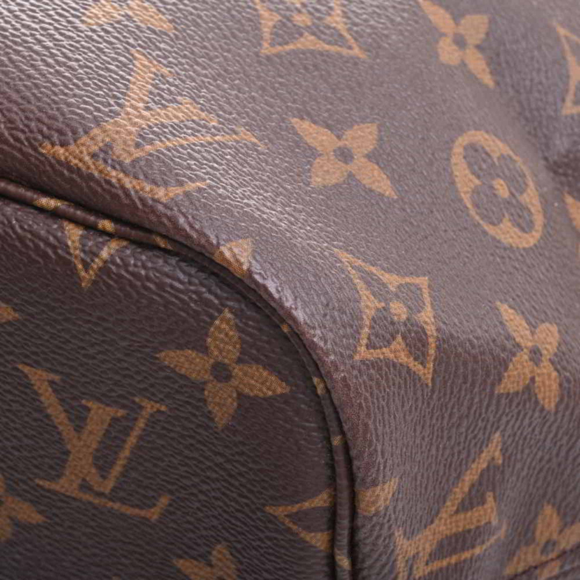 Louis Vuitton Monogram Neverfull MM M41178 Brown Cloth ref.932405