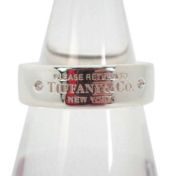 TIFFANY 925 diamond return toe ring No. 10