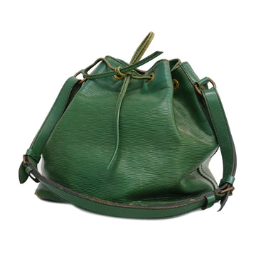 LOUIS VUITTONAuth  Epi Petit Noe M44104 Women's Shoulder Bag Borneo Green