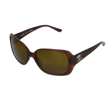 CHANELAuth  Women's Sunglasses Brown sunglasses 5101