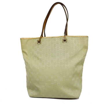 GUCCIAuth  GG Canvas Tote Bag Mint Green 002 1098 Women's Gold