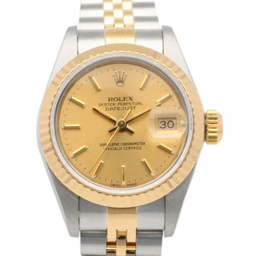 Rolex Datejust Oyster Perpetual Watch Stainless Steel 69173 Ladies