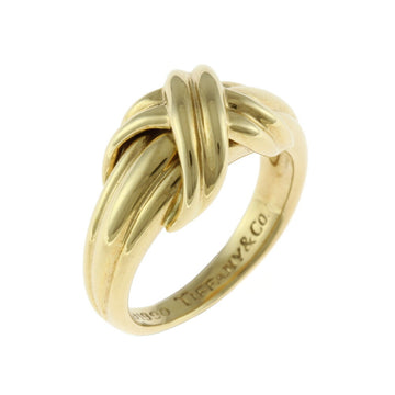 TIFFANY & Co. Signature Ring / No. 8 18K Gold Ladies
