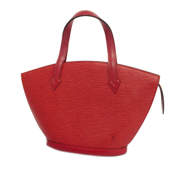 LOUIS VUITTONAuth  Epi Saint Jacques M52277 Women's Handbag Castilian Red