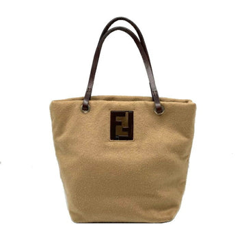 Fendi tote bag brown cashmere