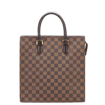 Louis Vuitton Damier Venice PM Handbag N51145 Ebbe Brown PVC Leather Ladies LOUIS VUITTON