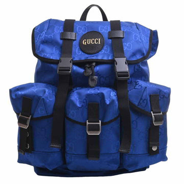 GUCCI GG nylon off the grid rucksack backpack 626160 blue