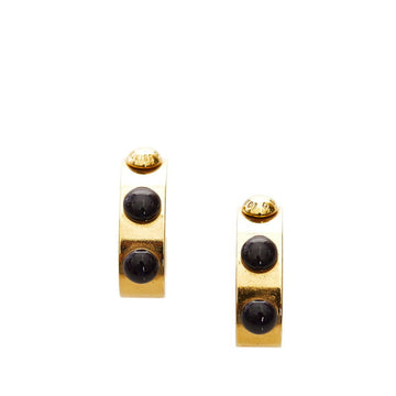 Louis Vuitton Creole Gimme Crew Earrings M66417 Gold Plated Ladies