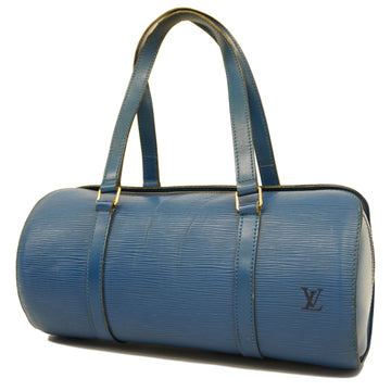 LOUIS VUITTONAuth  Epi Sufro M52227 Women's Handbag Toledo Blue