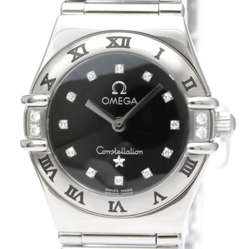 Polished OMEGA Constellation My Choice Diamond Quartz Watch 1566.56 BF549923