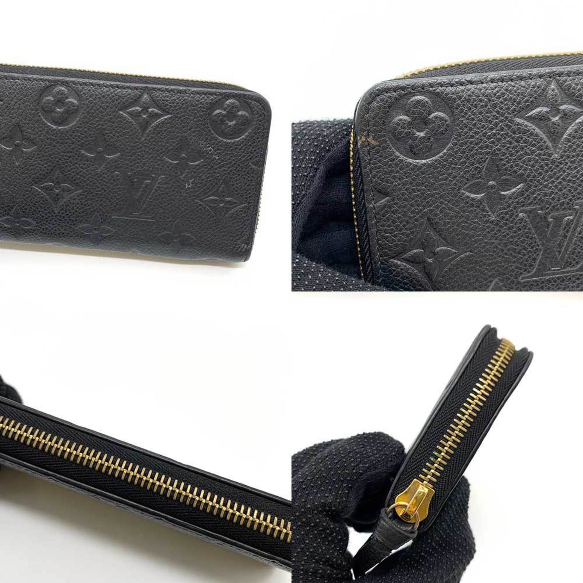 Louis Vuitton Wallet Portefeuille Clemence Noir Black Long Round Zip Ladies  Monogram Empreinte Leather M60171 LOUISVUITTON | eLADY Globazone