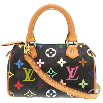 Louis Vuitton Monogram Multicolor Speedy 30 Noir M92642 Handbag