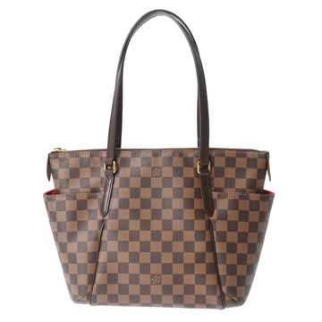 LOUIS VUITTON Damier Totally PM Brown N41282 Women's Canvas Tote Bag