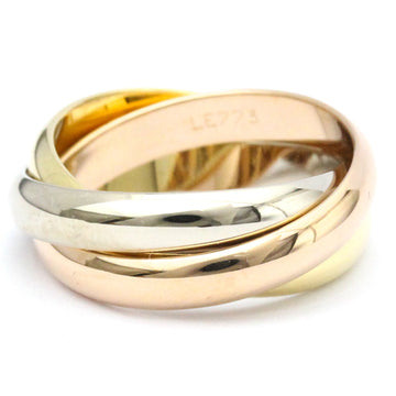 CARTIER Trinity Ring Pink Gold [18K],White Gold [18K],Yellow Gold [18K] Fashion No Stone Band Ring Gold