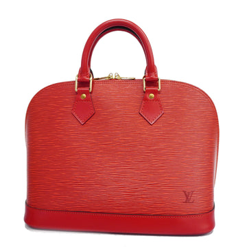 LOUIS VUITTONAuth  Epi Alma M52147 Women's Handbag Castilian Red