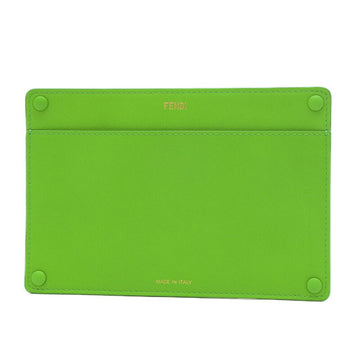 FENDI Peekaboo Pocket Leather Green 7AR907