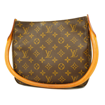 LOUIS VUITTONAuth  Monogram Looping MM M51146 Women's Shoulder Bag