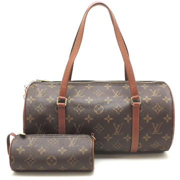 LOUIS VUITTON Papillon 30 Women's Handbag M51365 [] Monogram Ebene [Brown]