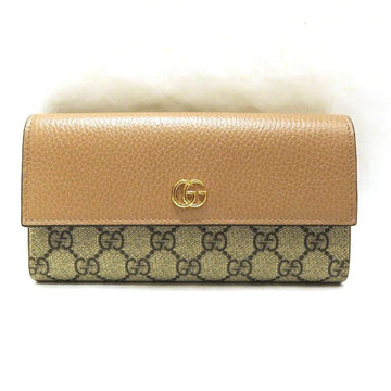 GUCCI GG Marmont Continental Wallet 456116 Long Bifold Women's