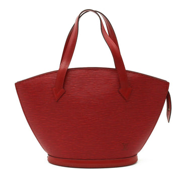 LOUIS VUITTON Epi Saint-Jacques Tote Bag Handbag Leather Castilian Red M52277