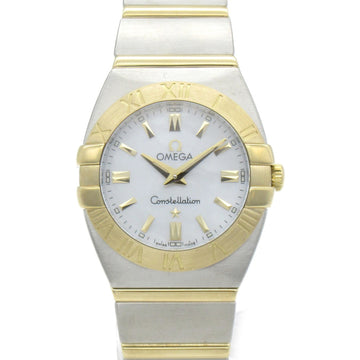 OMEGA Constellation Wrist Watch Watch Wrist Watch 1381.70 Quartz White White shell K18 [Yellow Gold] Stainless Steel 1381.70