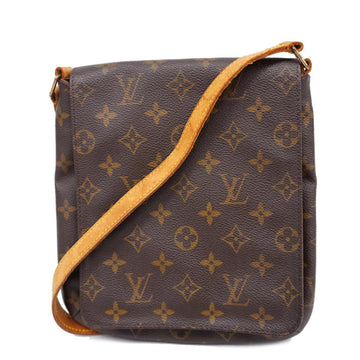 LOUIS VUITTON Shoulder Bag Monogram Musette Salsa Short Strap M51258 Brown Women's