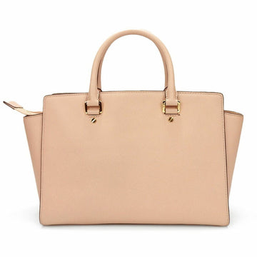 MICHAEL KORS 30S3GLMS7L Handbag Shoulder Leather Pink Beige Ladies