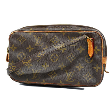 LOUIS VUITTONAuth  Monogram Pochette Marly Bandouliere M51828