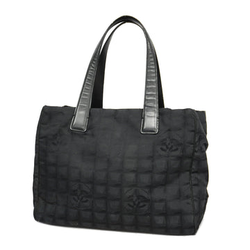 Chanel New Travel Line Tote Bag Women's Nylon Canvas Handbag,Tote Bag Black