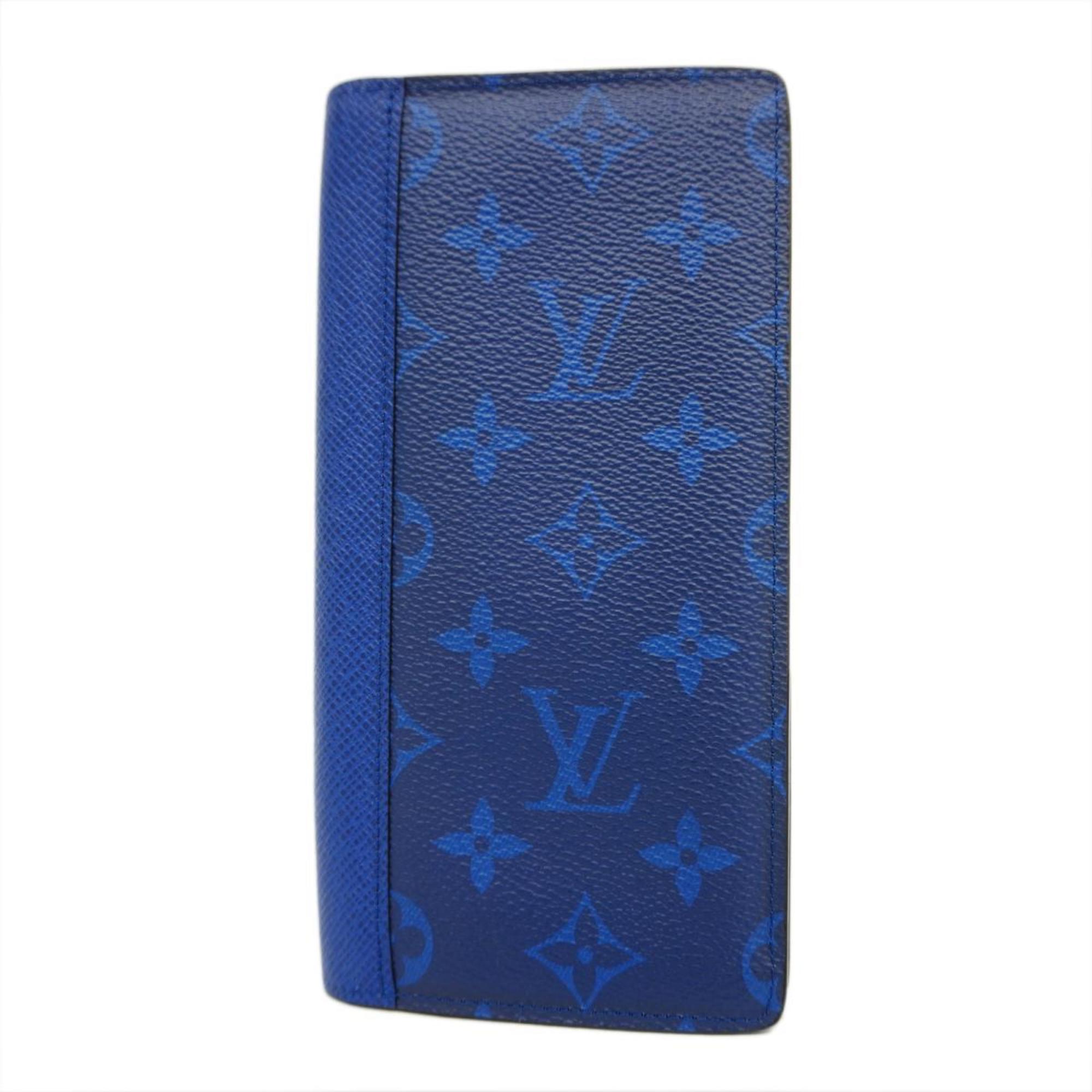 LOUIS VUITTON Long Wallet Taigarama Portefeuille Brother M30297 Cobalt