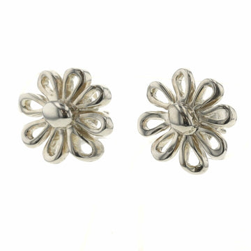 TIFFANY Earrings Daisy Flower Silver 925 Ladies &Co.