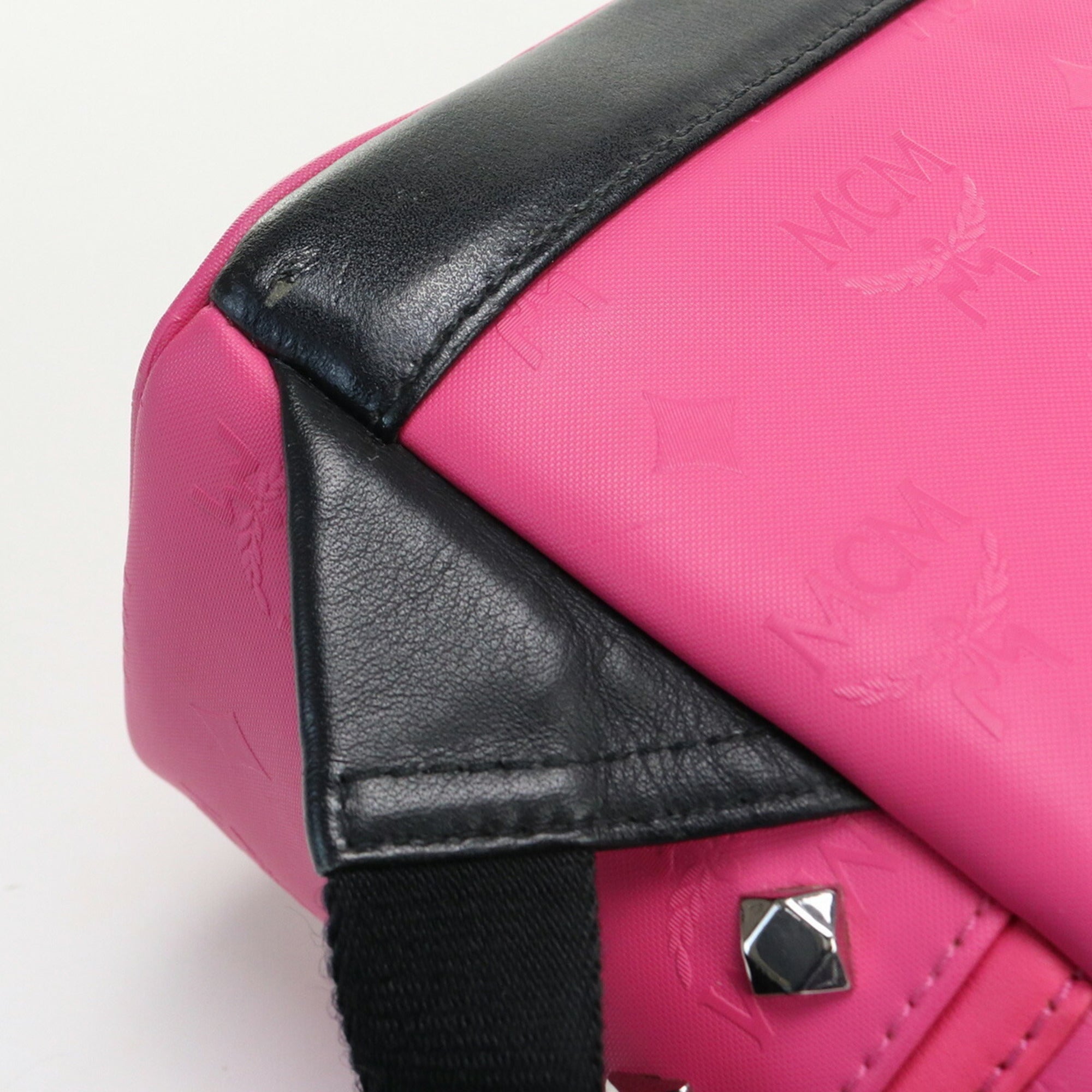 Dark pink discount mcm purse