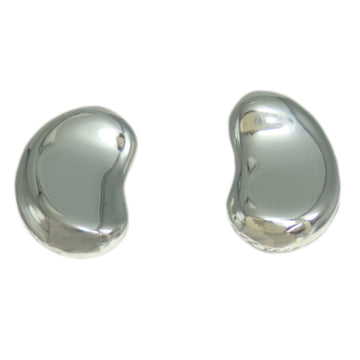 TIFFANY Bean Earrings Silver Women's &Co.