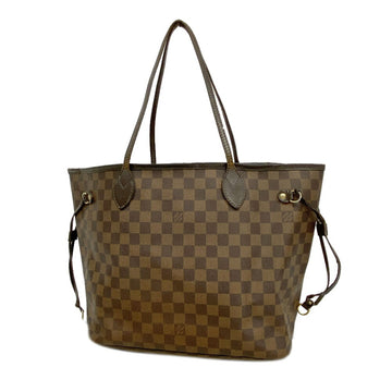 LOUIS VUITTON Tote Bag Damier Neverfull MM N51105 Ebene Women's