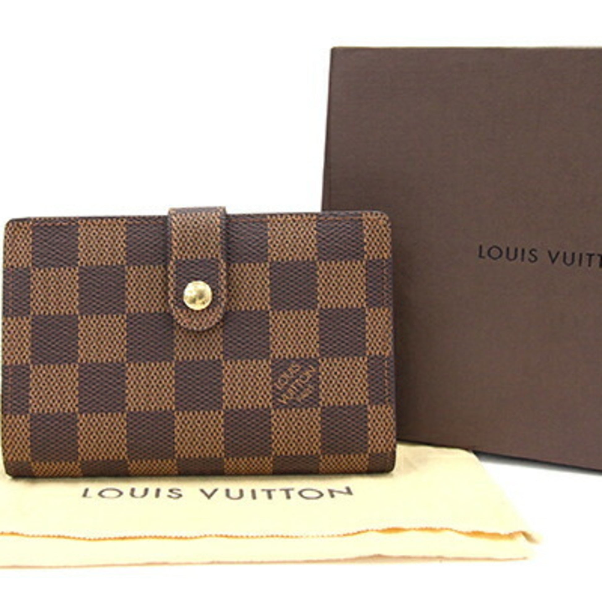 Louis - Damier - Portefeuille - Wallet - Viennois - N61674 – dct - LOUIS  VUITTON Vavin BB Monogram Empreinte Leather Shoulder Bag Black - ep_vintage  luxury Store - Vuitton