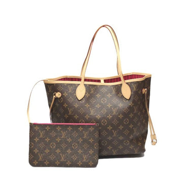 LOUIS VUITTON Neverfull MM Monogram M41178  Pivoine Tote Bag LV