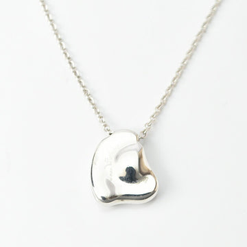 TIFFANY Necklace Pendant Silver &Co. Elsa Perrettin Heart Motif