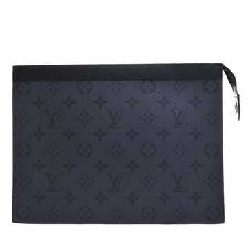 LOUIS VUITTON Eclipse Reverse Pochette Voyage Second Bag Clutch M69535 Gray Men's