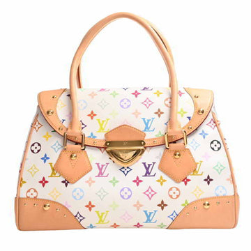 LOUIS VUITTON Multi Beverly GM Handbag M40201 White/Multicolor