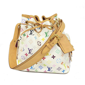 LOUIS VUITTON Shoulder Bag Monogram Multicolor Petit Noe M42229 Bron Ladies