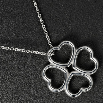 TIFFANY Necklace Heart Clover Silver 925 &Co.