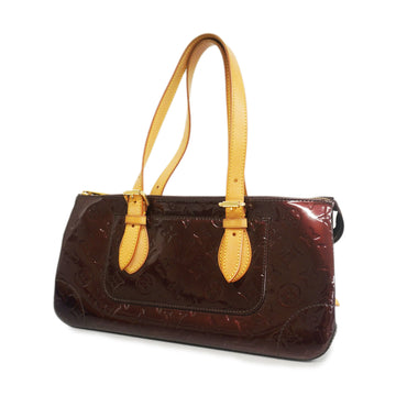 LOUIS VUITTONAuth  Monogram Vernis Rosewood Avenue M93510 Shoulder Bag Amarante