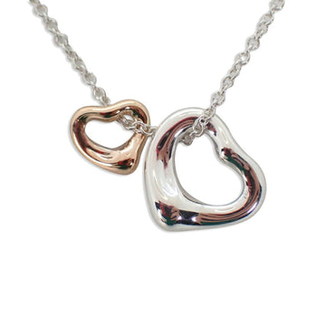 TIFFANY 925 750 double open heart pendant