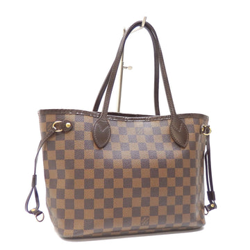 Louis Vuitton Tote Bag Damier Neverfull PM Ladies N51109 Ebene Hand