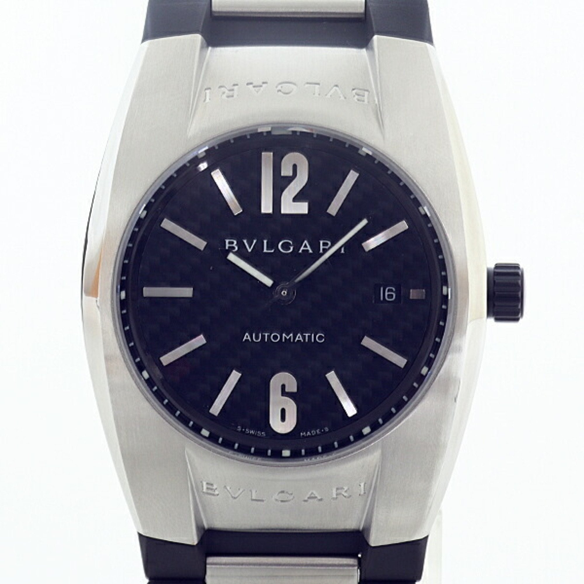 Bvlgari watch rubber online strap