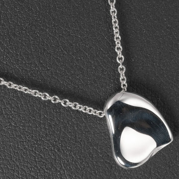 TIFFANY Full Heart Necklace Silver 925 &Co. Women's