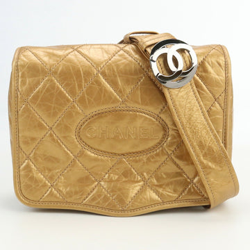 CHANEL Shoulder Bag Crossbody Leather Women's