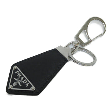 PRADA Key ring Black leather Safiano 2PP041053F0002