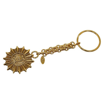 CHANEL key chain gold plated ladies