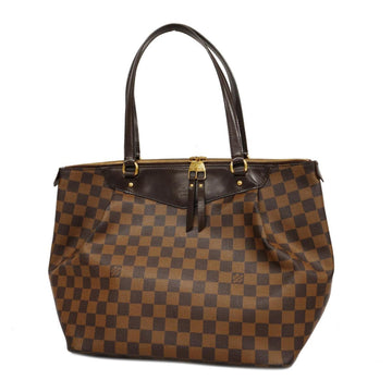 LOUIS VUITTON Tote Bag Damier Westminster GM N41103 Ebene Ladies